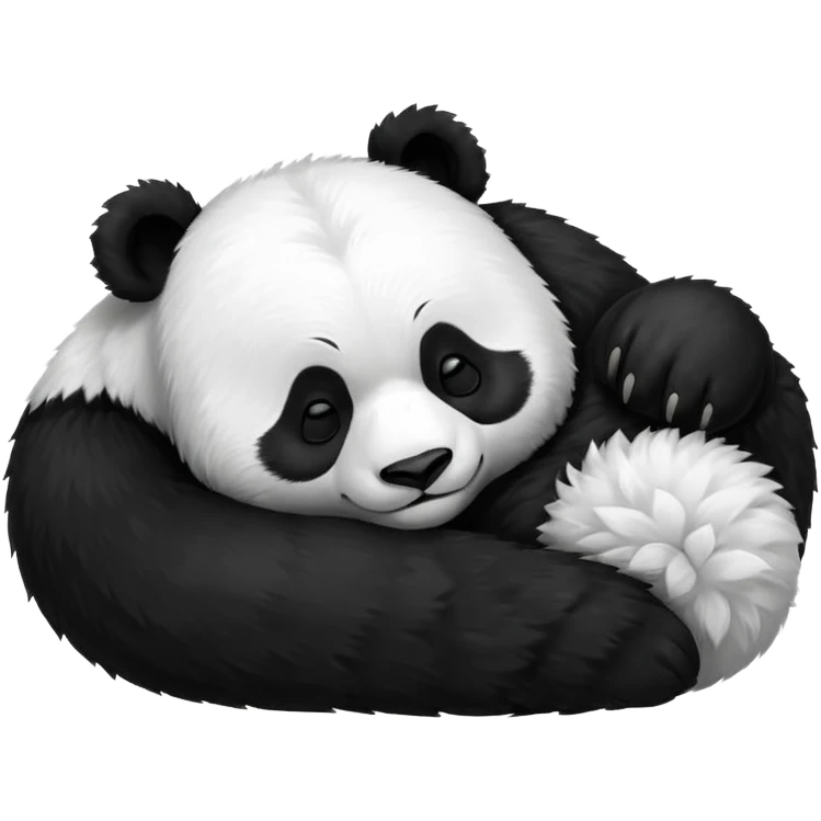panda sleeping emoji emoji