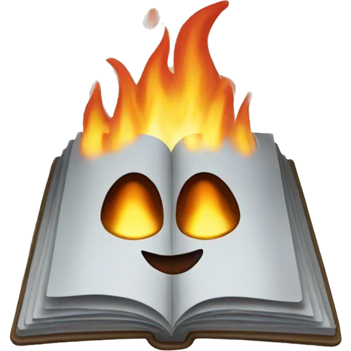 Burn book emoji