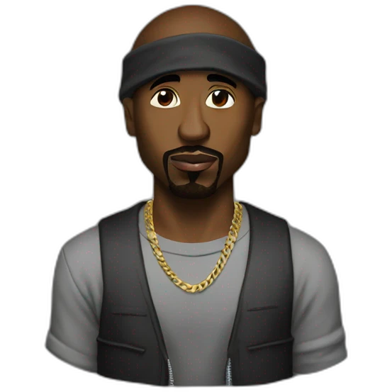 Tupac emoji