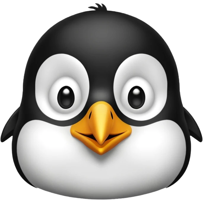 Cara de pingüino  emoji