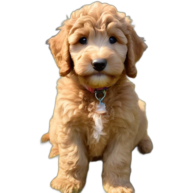 reddish-mini-goldendoodle-puppy emoji