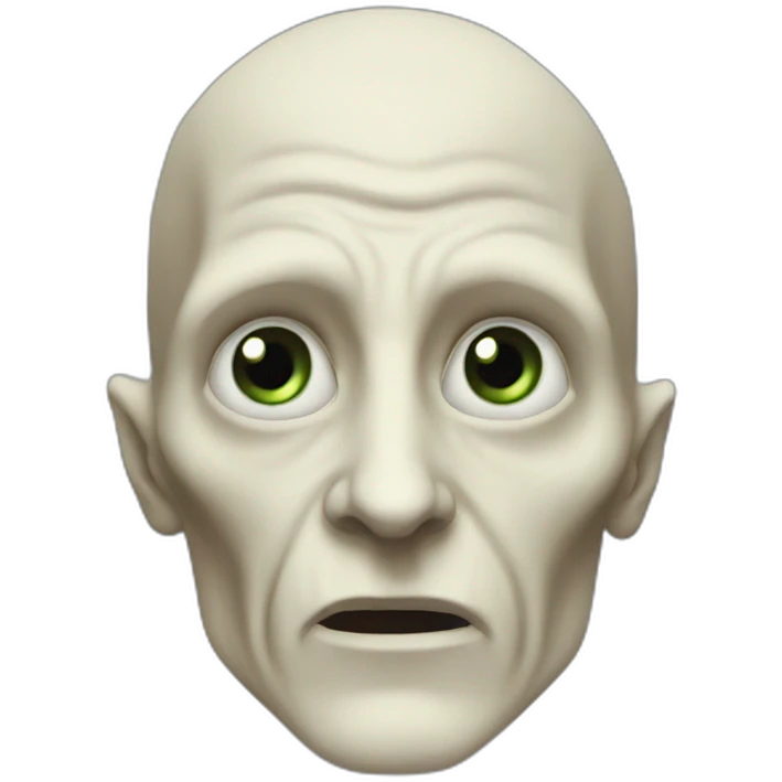 voldemort no nose emoji