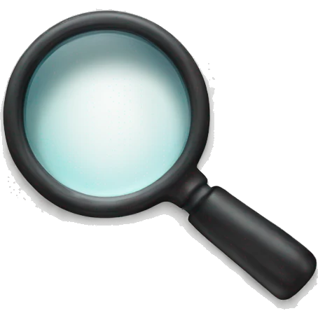 Magnifying Glass Cancel emoji