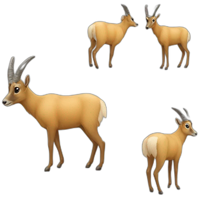 Chamois  emoji