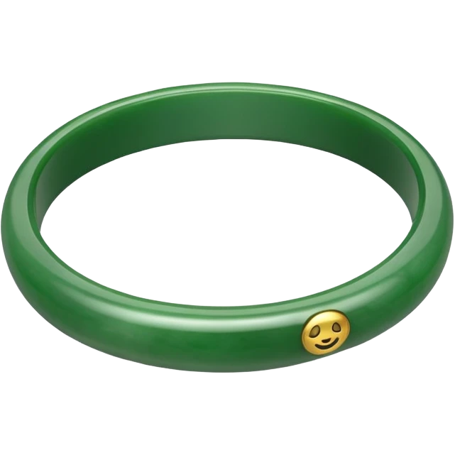 green bangle emoji
