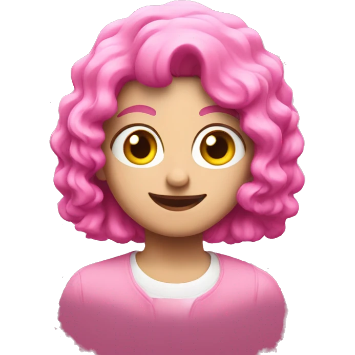 Netflix pink emoji