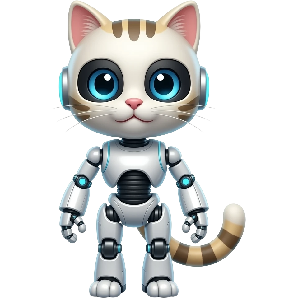 robot cat emoji