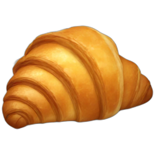 croissant-with-a-France-flag emoji