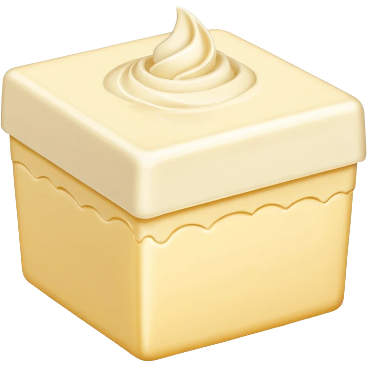 butter cream box emoji