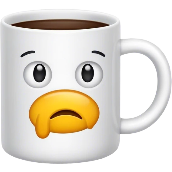 a mug with Stupid written on it emoji