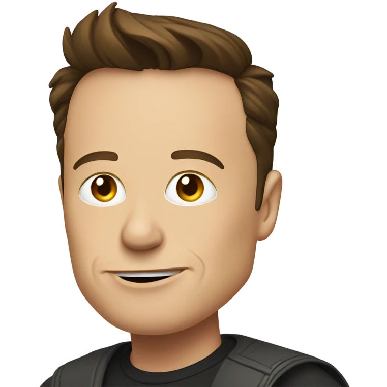 Broke Elon musk emoji