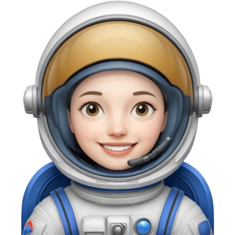 cosmonaut woman emoji