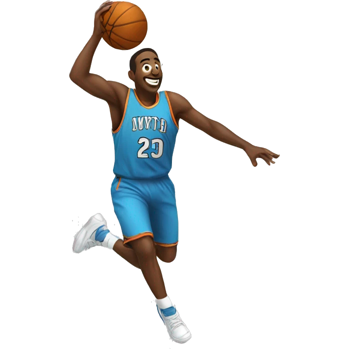 man jump shot emoji