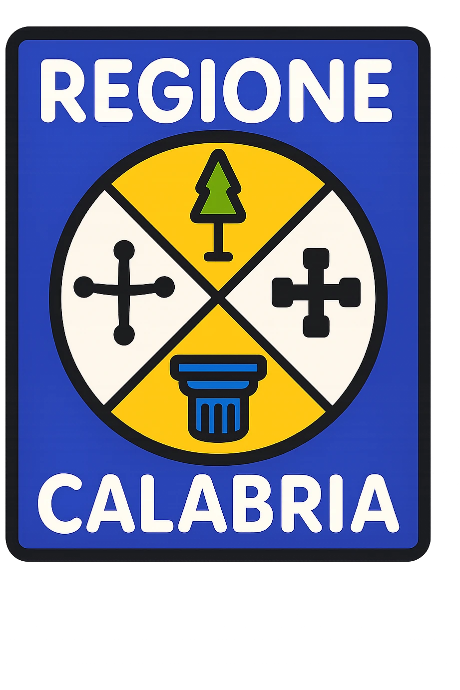 REGIONE CALABRIA EMOJI STILE IPHONE emoji