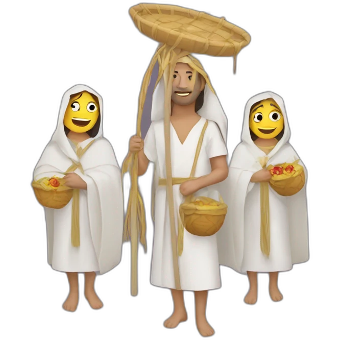 Procesión semana santa emoji