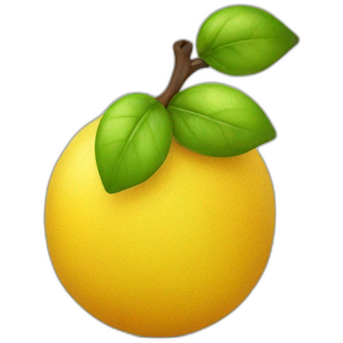 Loop fruit with monocle emoji