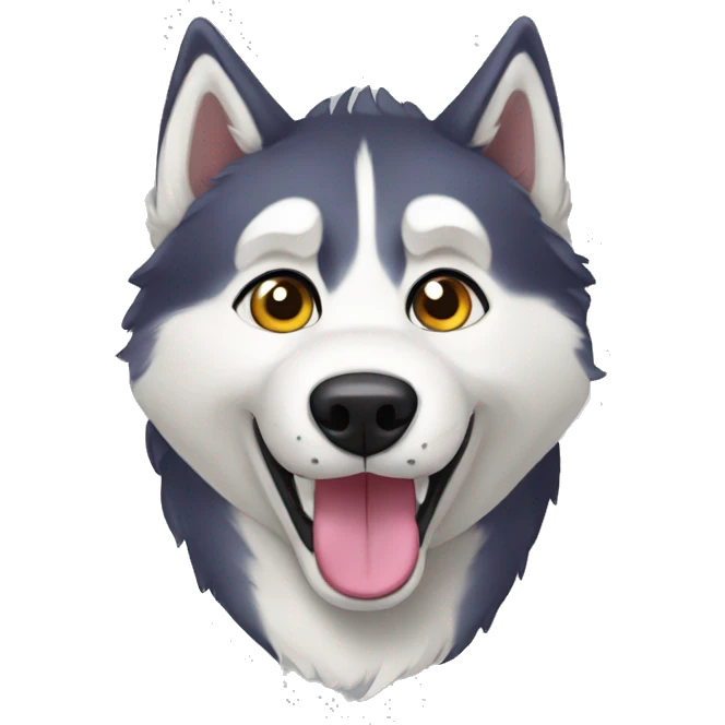 Husky patas emoji