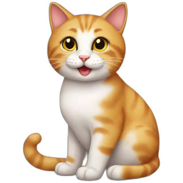 Cat love emoji