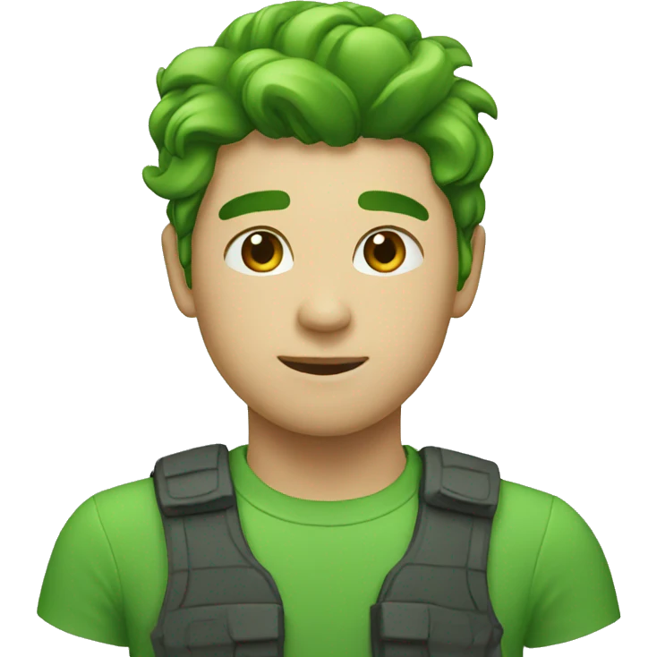 green  emoji