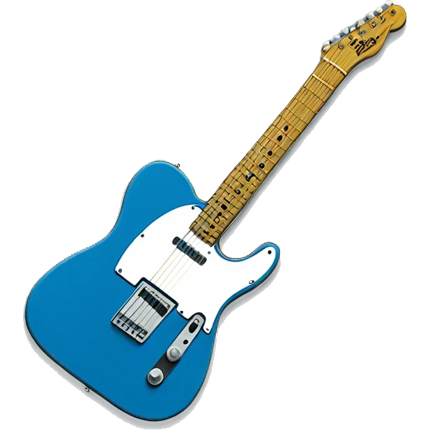 Blue-telecaster emoji