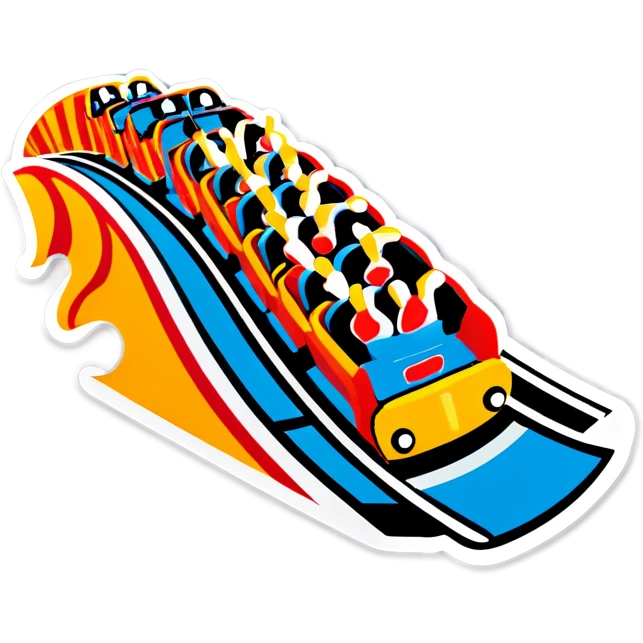 Roller coaster Portaventura emoji