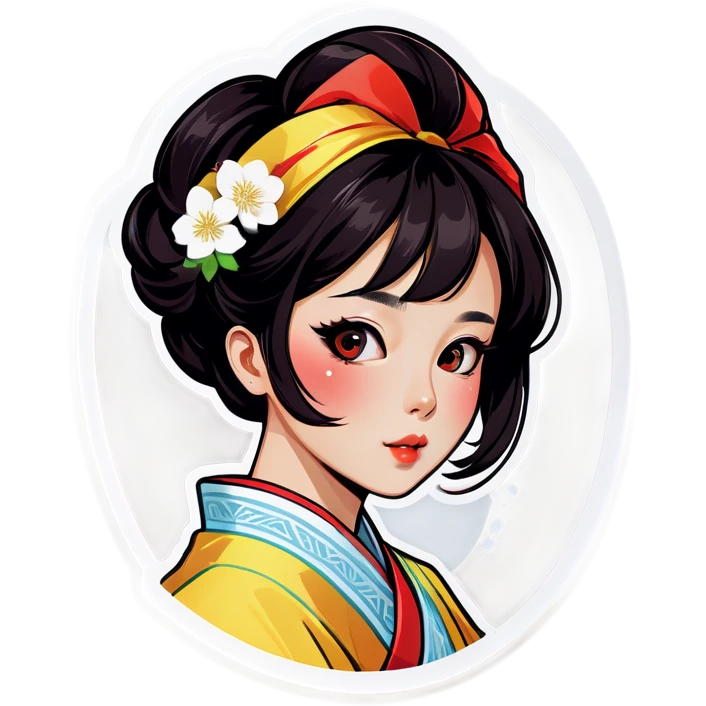 Coreana coquette emoji