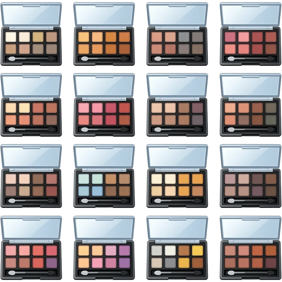 eye shadow palettes emoji