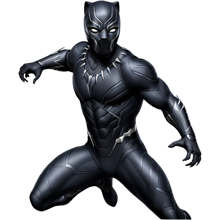 black panther marvel from captain america: civil war emoji