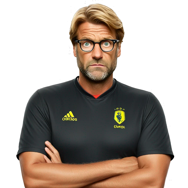 Klopp nervous emoji