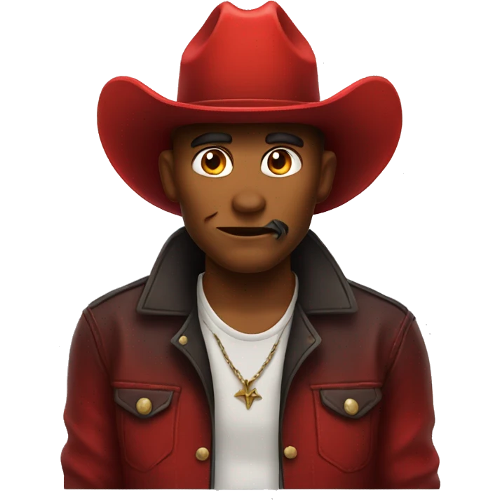  devil with cowboy hat emoji