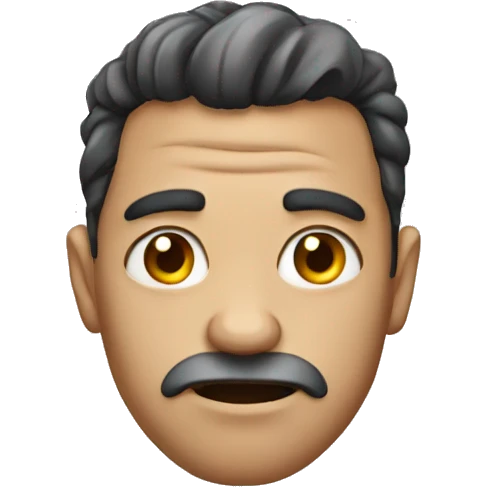 Ugly guy emoji