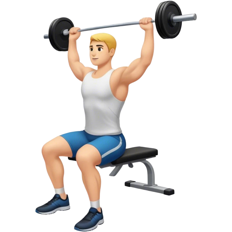upper-back row exercise emoji