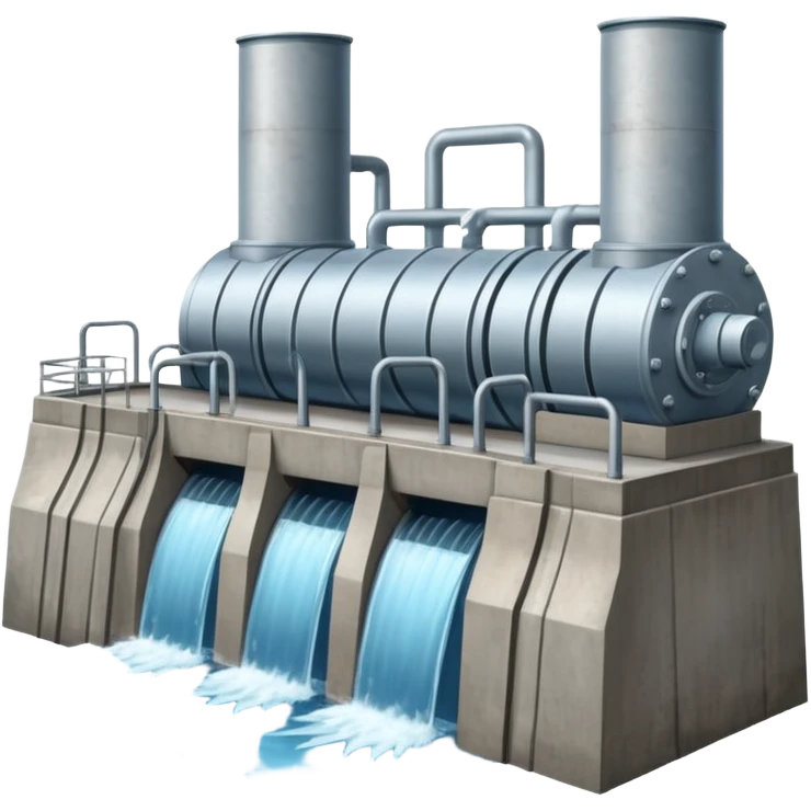hydroelectric power station emoji