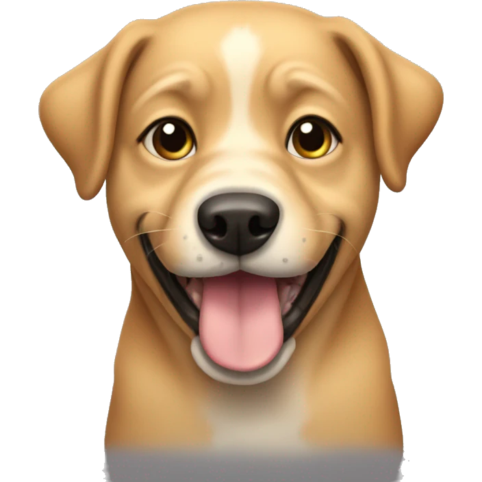 dog with down syndrome emoji