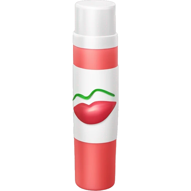 lip balm emoji