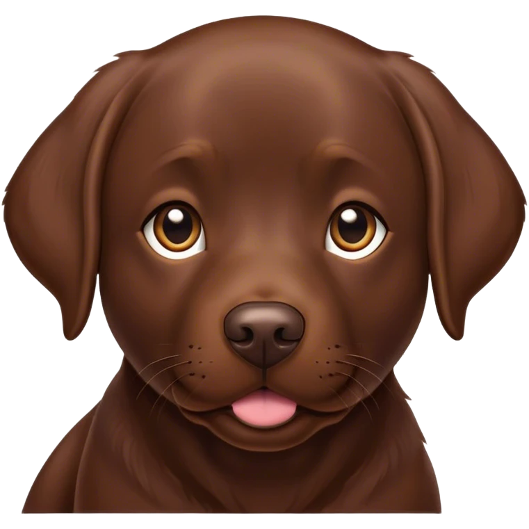chocolate lab emoji