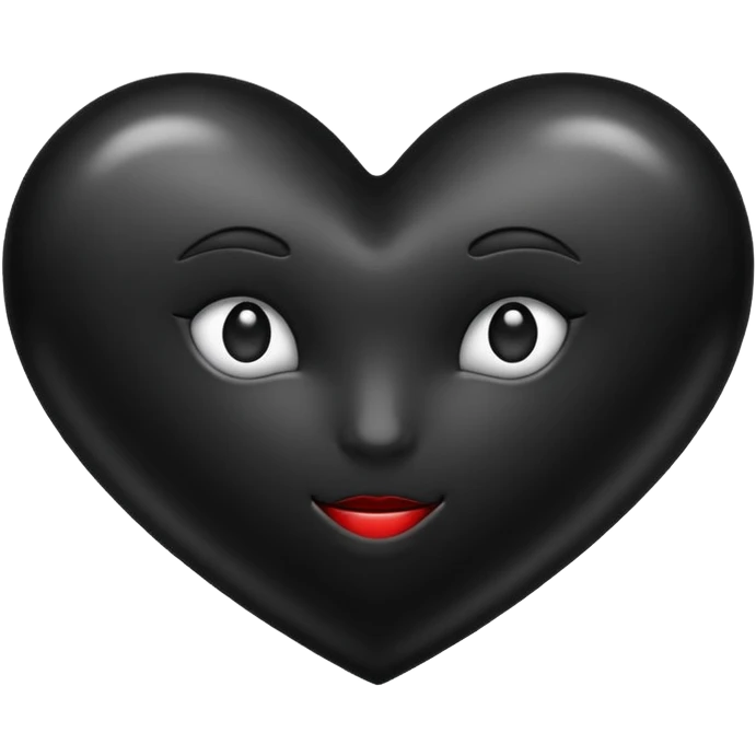 Coeur noir emoji