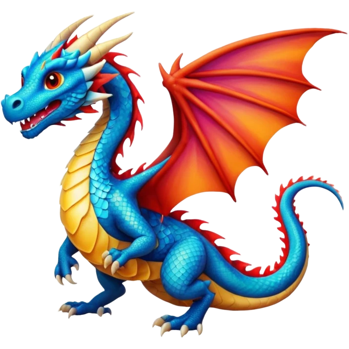 Flying Dragon in Baku emoji