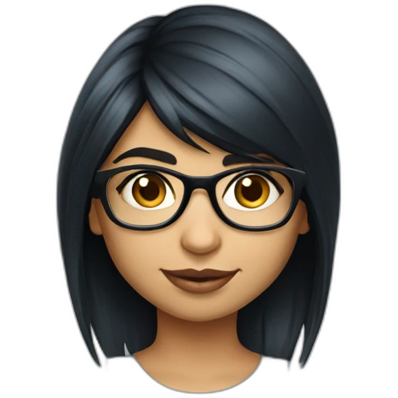 Mia Khalifa girl emoji