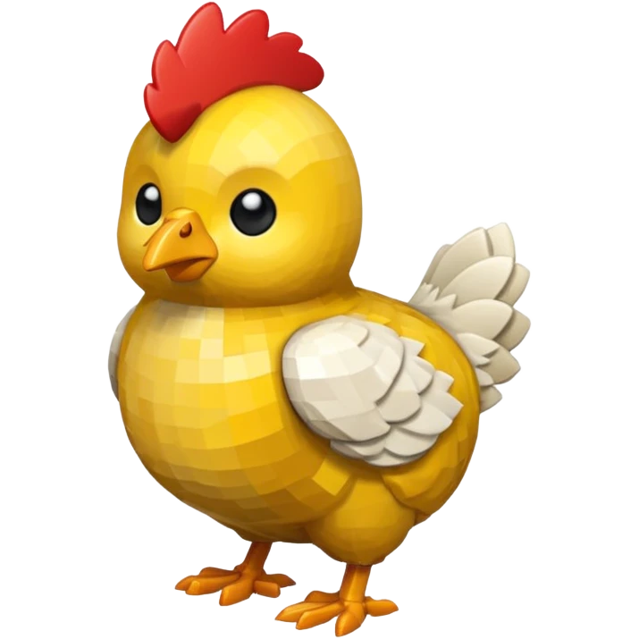 minecraft chicken emoji