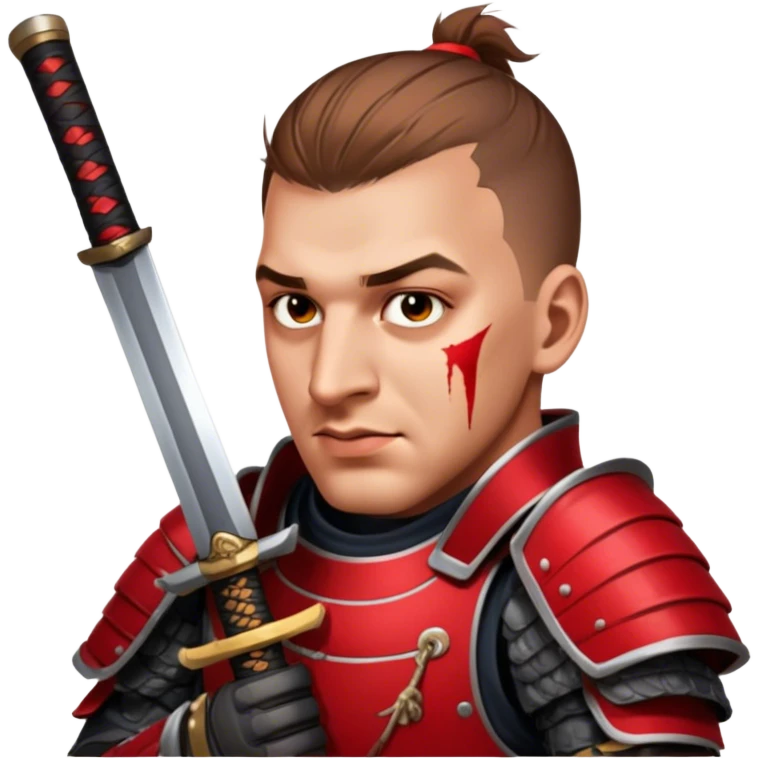 Battle-Ready Samurai emoji
