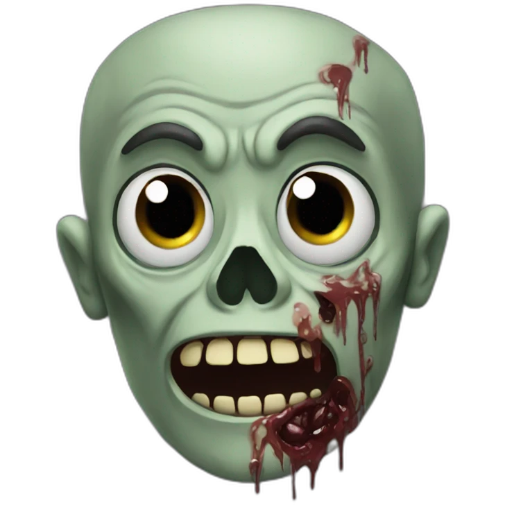 halloween zombie emoji