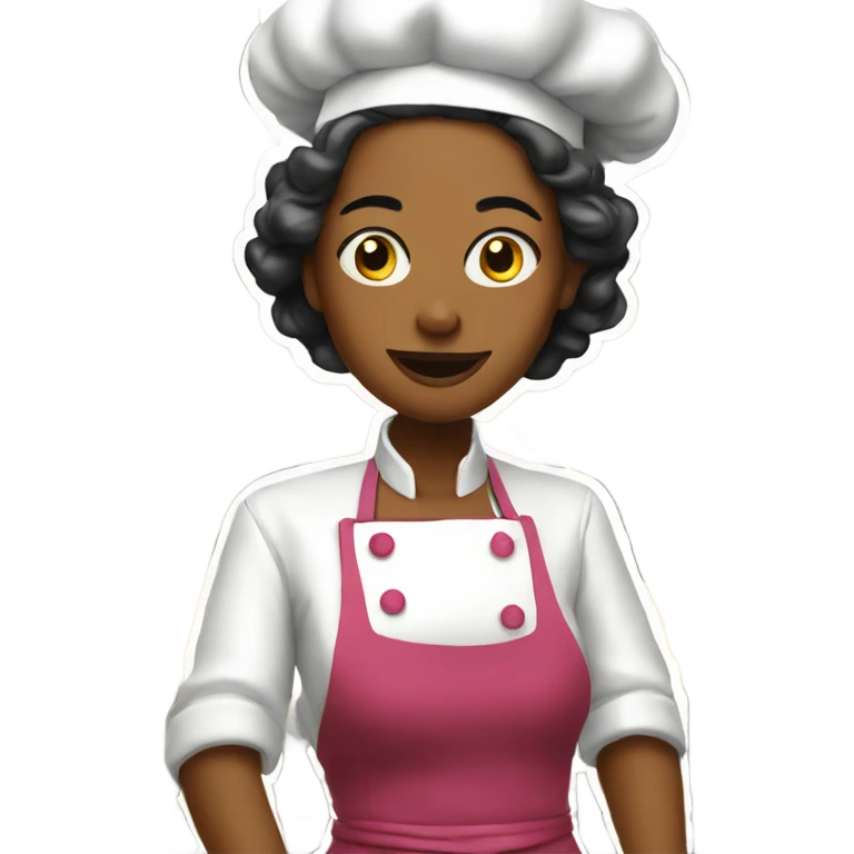 Cooking queen emoji