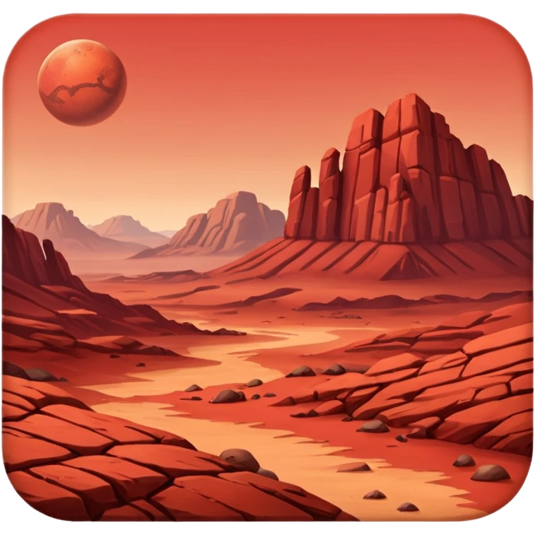 planete mars emoji
