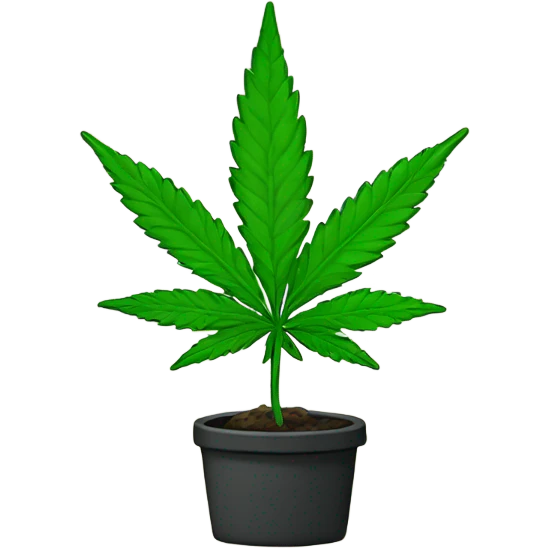 marijuana plant emoji