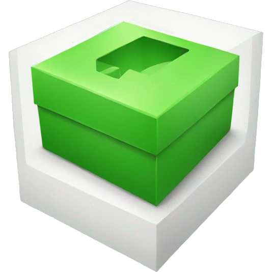 green box with a white checkmark on it emoji