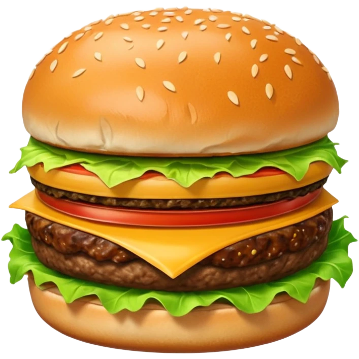 burger looks cold and not delicious emoji
