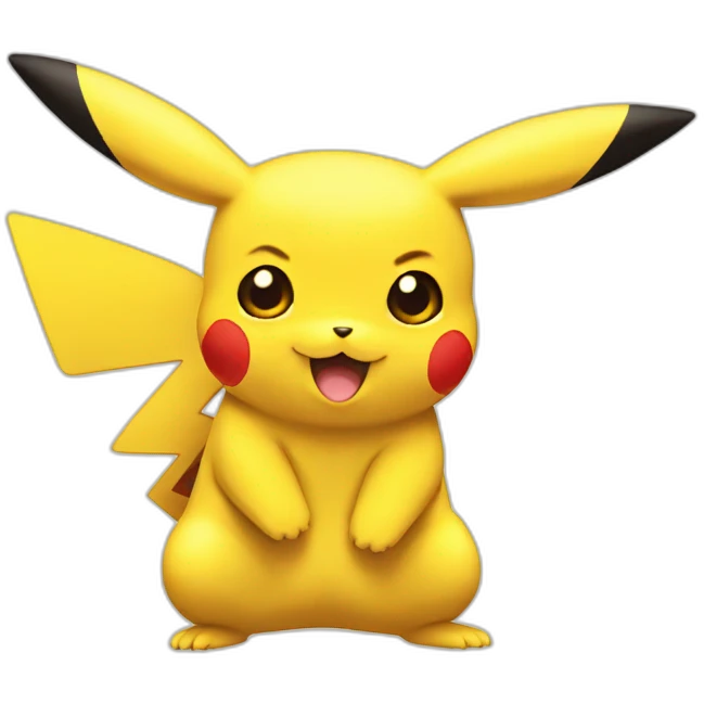Pikachu emoji