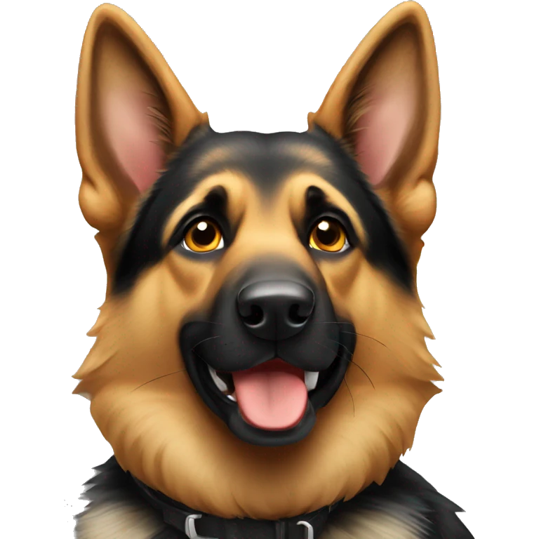 German shepherd  emoji