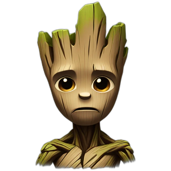 groot-sad emoji